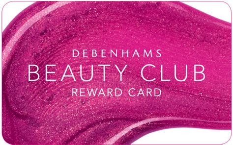 debenhams beauty club sign in.